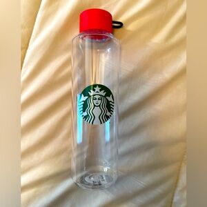 NWT Starbucks White and Red Coffee Tumbler Kitchen Accessory
